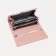 Women's wallet on magnets, pink color