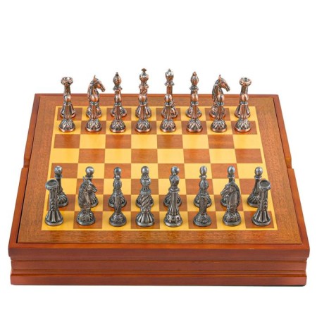 Chess souvenir, "classic" h King-7.8 cm, h Paraks-5.4 cm. D-2 cm, 36 x 36 cm