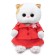 Lee-Li Baby soft toy in a coral suit, 20 cm