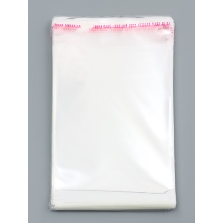 BOPP package with sticky tape, 11x16+3cm-1