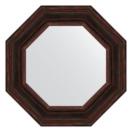 Mirror in the baguette frame, dark Provence 99 mm, 59.2x59.2 cm