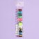 Jerk for decor, 12 bottles, multi -colored