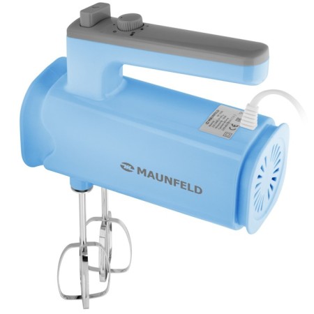 Mixer Maunfeld MF-331BL, manual, 300 watts, 8 speeds, 4 nozzles, blue-3