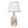 Table lamp "Onery" E14 40W white-gold 23x23x40 cm