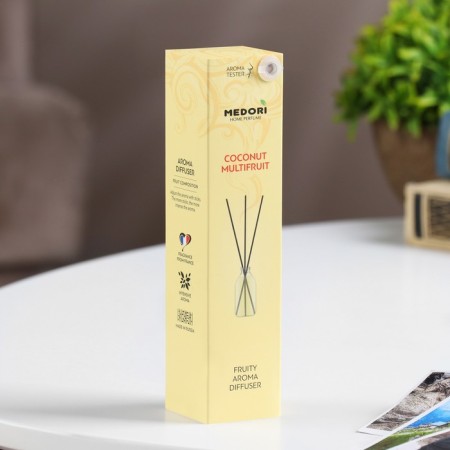 Diffusor aromatic Medori "Coconut Multifruit", 30 ml, coconut and multi -chief-2