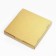Self -charged box, with a window, gold, 16 x 16 x 3 cm