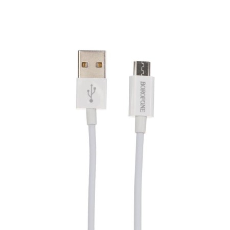 Cable Borofone BX22, Micro USB - USB, 2.4 A, 1 m, white-4