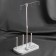 Organizer-book for threads, on a stand, 20.7 × 10.8 × 36.5 cm, blue/white color