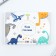 Medical map A5, 60 L "Dinosaurs" Form No. 112/U