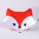 Antistress Pillow "Fox", orange