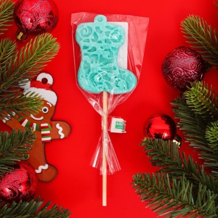 Lollipop "New Year's sock", 30g-2