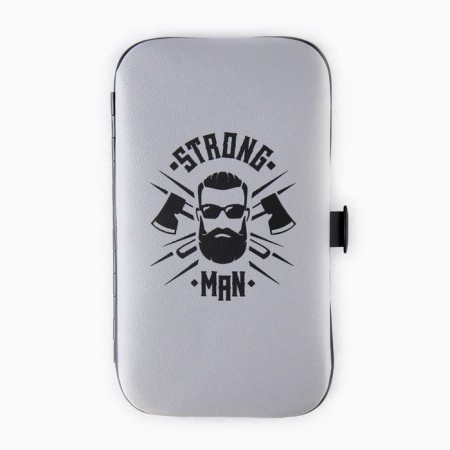 Manicure set of 7 objects "Strong Man", 10.8 x 6.7 cm-3