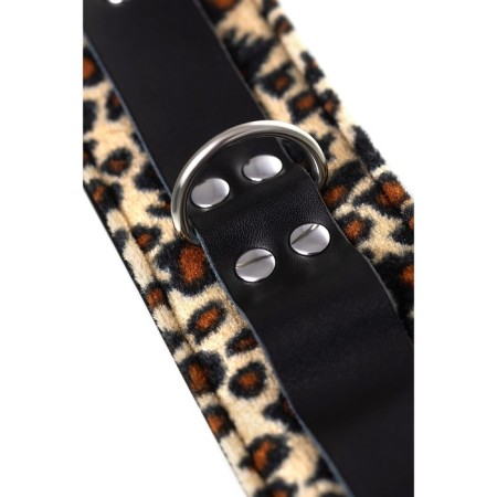 Anonymo handcuffs, Pu skin, print, 19.5 cm-4