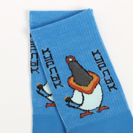 Male socks "dove", blue color, size 41-45-1