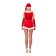 Carnival costume "Lady Santa", dress, hat, p. 44-46