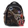 Grizzly frame backpack, 36 x 28 x 20 cm, with a cardholder, LED backlight, black