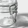Glass Bank for bulk products with a Gallery Lube Castle, 250 ml, 10.5 × 8.5 cm