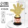 The award figure "You are smart", five, cup, plastic, gold, 10.5 x 6.5 cm.