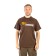 Pride Logo T-shirt, cotton, dark brown, rr XS