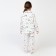 Pajama nursery (shirt, trousers) KAFTAN "Rainbow" p. 110-116, white