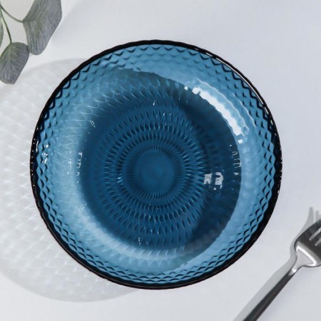 Deep plate "idyll", 850 ml, d = 18 cm, color London Topaz-1