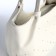 Women's bag with lightning, white color