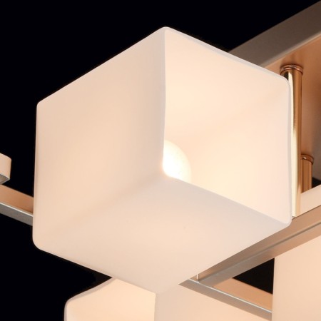 Tetro ceiling chandelier, 5x60W E14, metal 65x65x20 cm-9