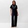 Pajama female (T -shirt and trousers) KAFTAN "Pearls" p. 40-42, black