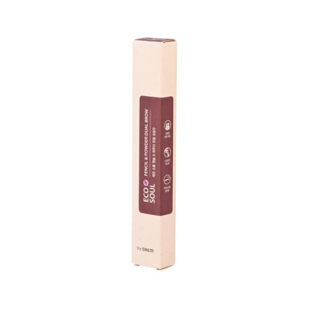 Eyebrow Pencil Pencil & Powder Dual Brow 02.Deep Brown eyebrows-1