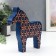 Souvenir MDF "Flowers on blue" 18x16.5 cm