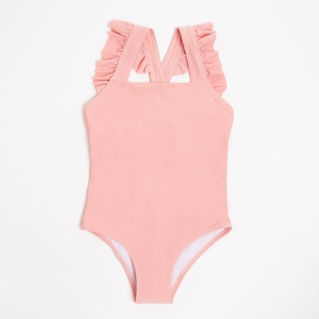 Swimsuit Assed children's minku color powder, height 122-128-3