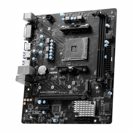 The MSI B450M-A PRO Max II SOC-am4 AMD B450 2XDDR4 MATX AC`97 8ch (7.1) 2.5GG 1033962-1