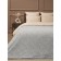 Buenas noches blanket, size 220x240 cm, gray color
