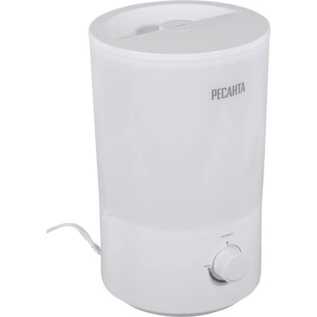 Air humidifier "Resanta" UV-2, ultrasound, 25 W, 3 l, up to 40 m2, white