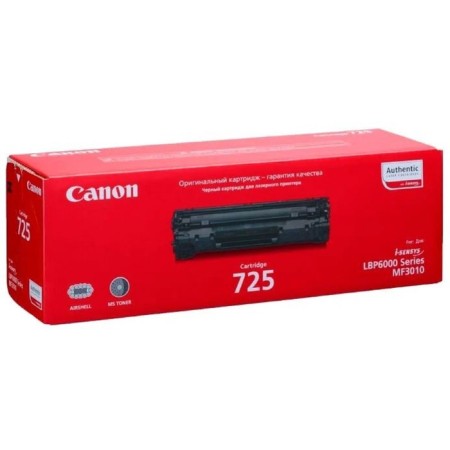 CANON 725 3484B005 cartridge for LBP6000/6000B (1600K), black