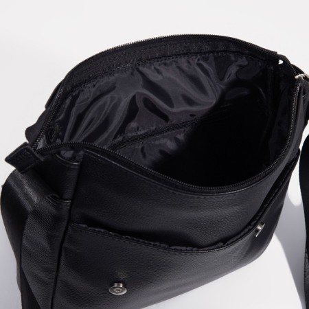 Male bag, "saxi", black color-7