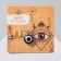 Bulavka-rewalking "Obell from the evil eye", 2.2cm