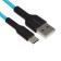 Cable Smartbuy S21, Type -C - USB, 3 A, 1 m, charging + data transfer, blue