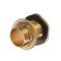 TIM SDF044, 1 ", for containers, with countrogike, brass