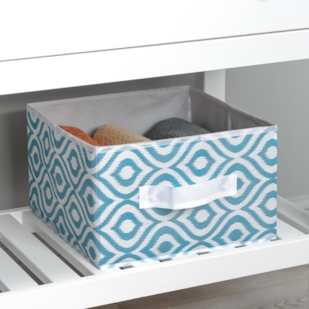 The storage box "Laguna", 29 × 18 × 18 cm, the color turquoise-8