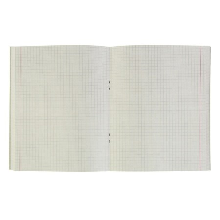 A notebook of 96 sheets in the Calligrata “Auto 2” cage, the cover coated cardboard, block No. 2, whiteness 75% (gray sheets), mix-1