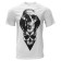 Male Twins T -shirt, XXL, white, black
