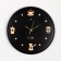 Watch wall, interior "Coffee time", D-27 cm, silent