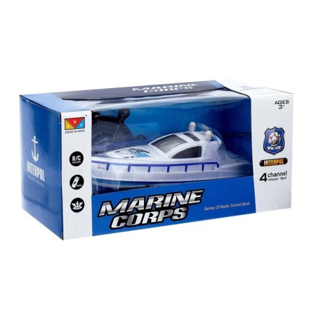 Radio -controlled “Patrol” boat works from batteries-4