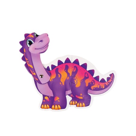 Puzzle "Baby and dinosaurics"-4