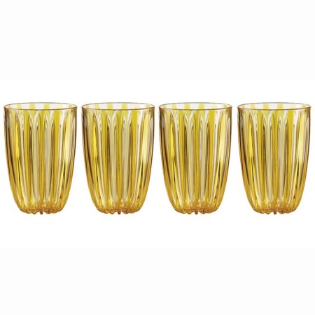 A set of glasses Guzzini Dolcevita, 470 ml, 4 pcs, Amber color