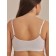 Female top on adjustable straps with cups Top with Cup, size 54-56, white color