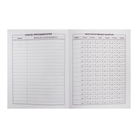 School diary for grade 1-11, “steep turn”, solid cover, “soft-tach” lamination of Velvet, an offset block 65g/m2, universal cheat sheet, 48 sheets-4