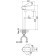 D&K Rhein Speyer DA1312001 sink mixer, single -leaf, high spout, chrome