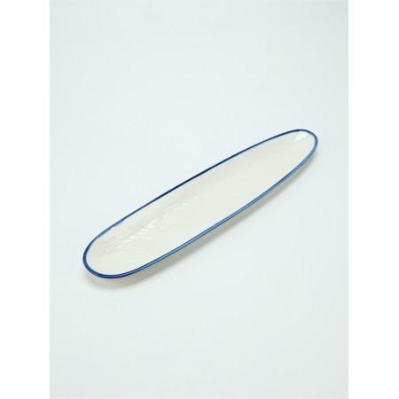 Ceramic Dolce Ceramo dish. Ocean, 34 x 8 cm
